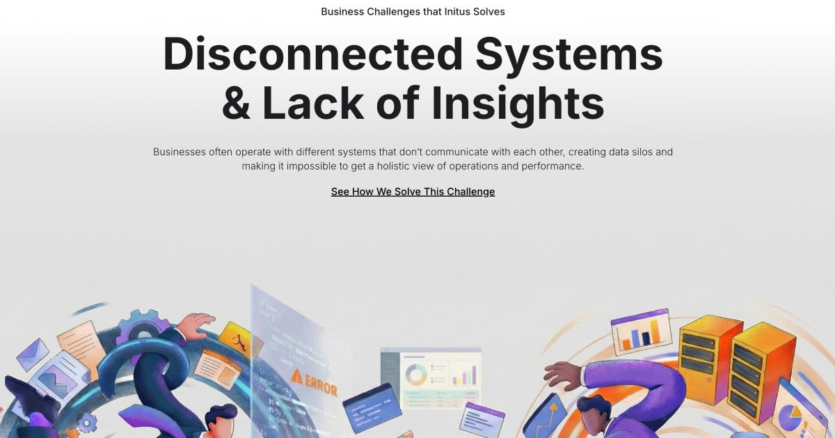 Disconnected Computer Systems AI-Enhanced Solutions for Disconnected Systems and Lack of Insights ...